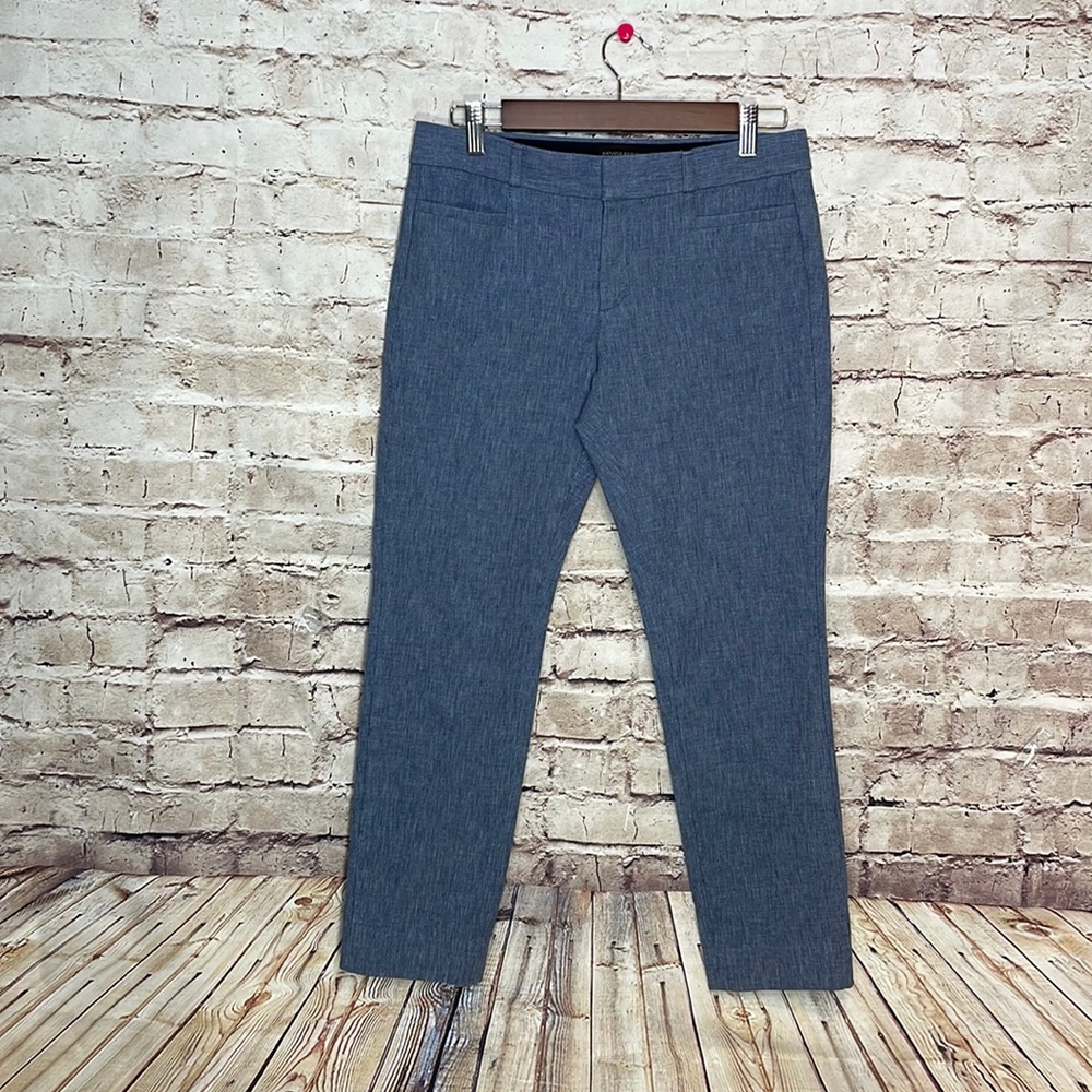 Banana Republic Sloan Pants Blue Size 4    0218